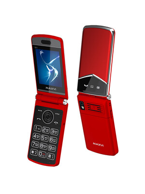 Maxvi E11 Red Silver