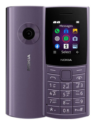 Кликните для увеличения изображения Nokia 110 TA-1543 4G DS 2023 Arctic Purple RU (EAC) SKU: 1GF018MPF1C01