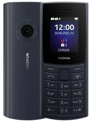Кликните для увеличения изображения Nokia 110 TA-1543 4G DS 2023 Midnight Blue RU (EAC) SKU: 1GF018MPE1C01