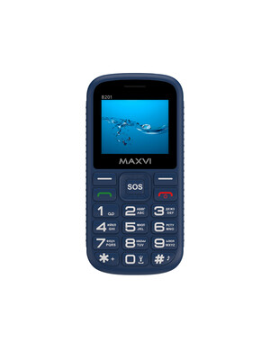 Maxvi B201 Blue фото №2
